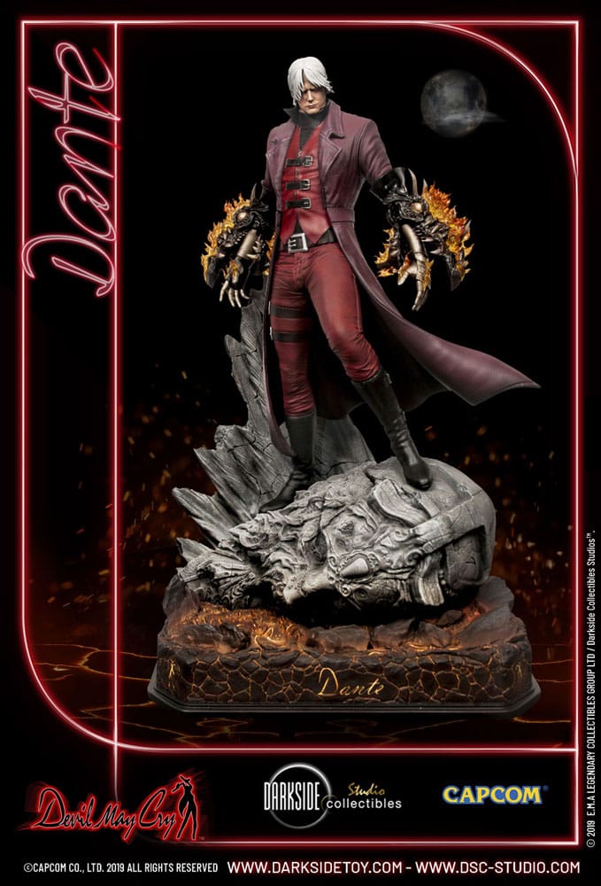 Devil May Cry 1 Premium Statue 1/4 Dante Exclusive 70 cm - immagine 3