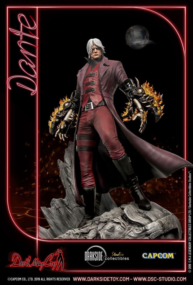 Devil May Cry 1 Premium Statue 1/4 Dante Exclusive 70 cm - immagine 5