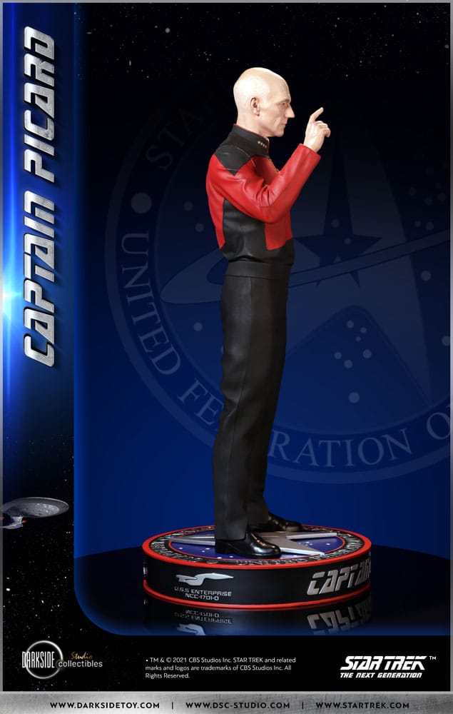 Star Trek The Next Generation Statue 1/3 Captain Jean-Luc Picard 66 cm - immagine 4