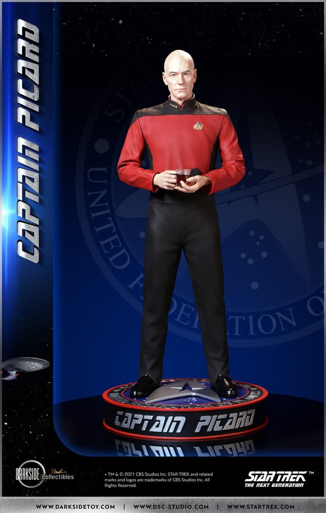 Star Trek The Next Generation Statue 1/3 Captain Jean-Luc Picard 66 cm - immagine 3