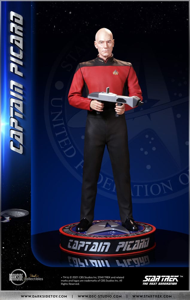 Star Trek The Next Generation Statue 1/3 Captain Jean-Luc Picard 66 cm - immagine 2