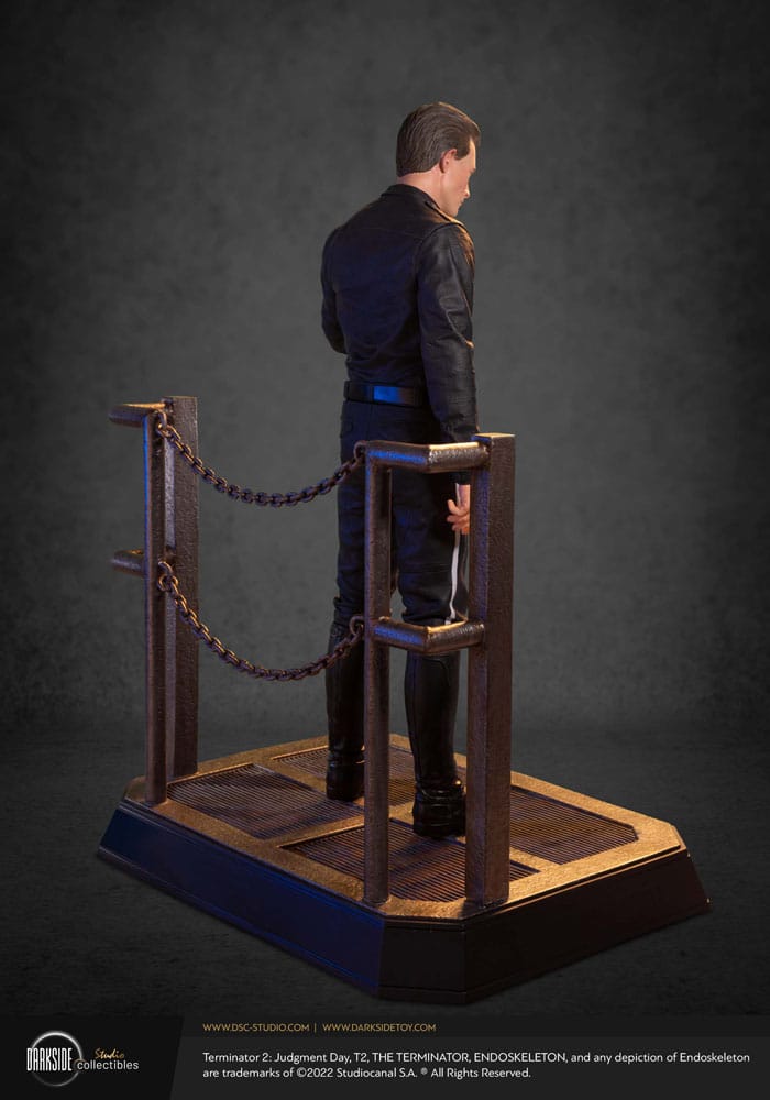 Terminator 2 Judgement Day Premium Statue 1/3 T-1000 30th Anniversary Edition 70 cm - immagine 2