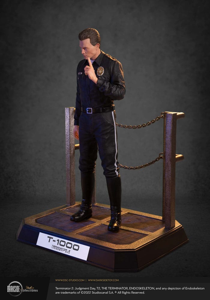 Terminator 2 Judgement Day Premium Statue 1/3 T-1000 30th Anniversary Edition 70 cm - immagine 4