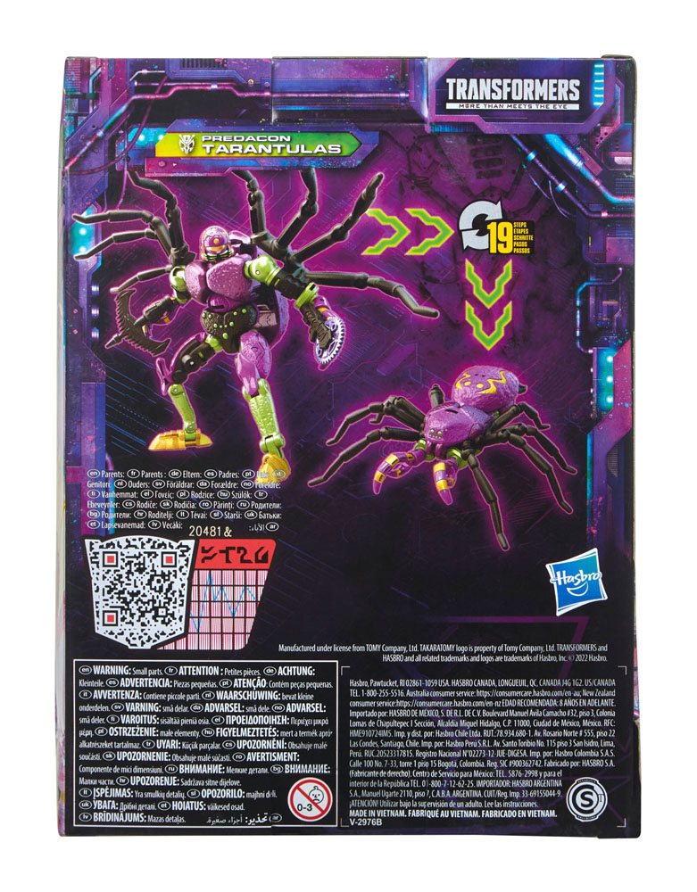 Transformers Generations Legacy Deluxe Class Action Figure 2022 Predacon Tarantulas 14 cm - immagine 4