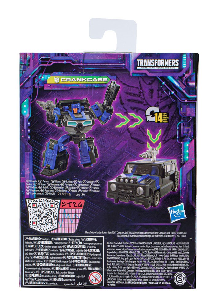 Transformers Generations Legacy Deluxe Class Action Figure Crankcase 14 cm - immagine 4