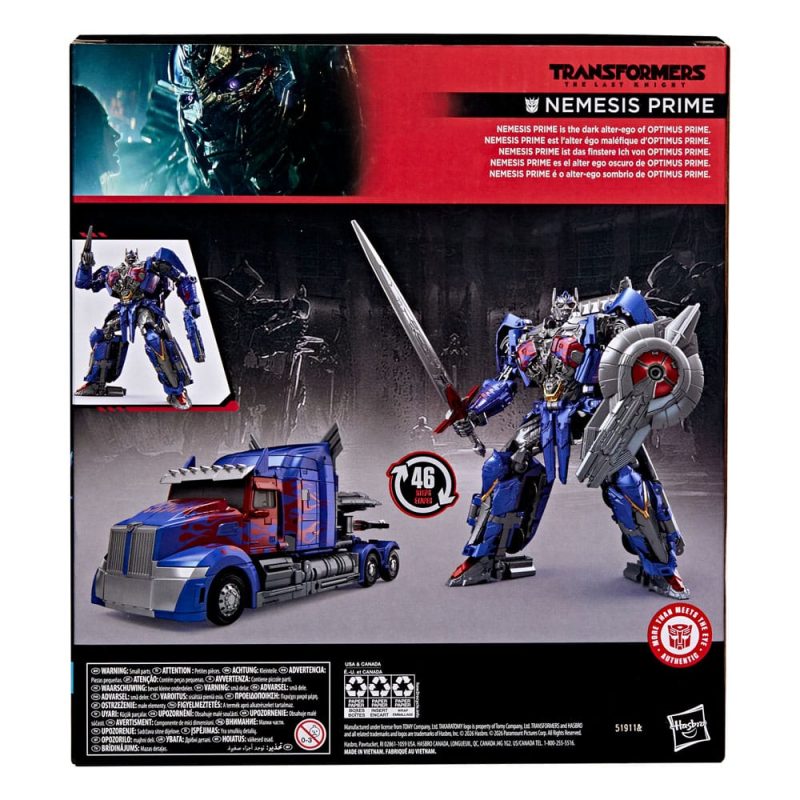 Transformers: The Last Knight Studio Series Leader Class Action Figure Nemesis Prime 22 cm - immagine 4