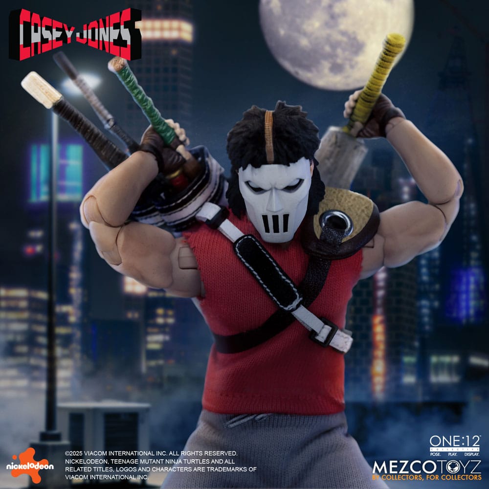 Teenage Mutant Ninja Turtles Figure 1/12 Casey Jones 17 cm - immagine 3