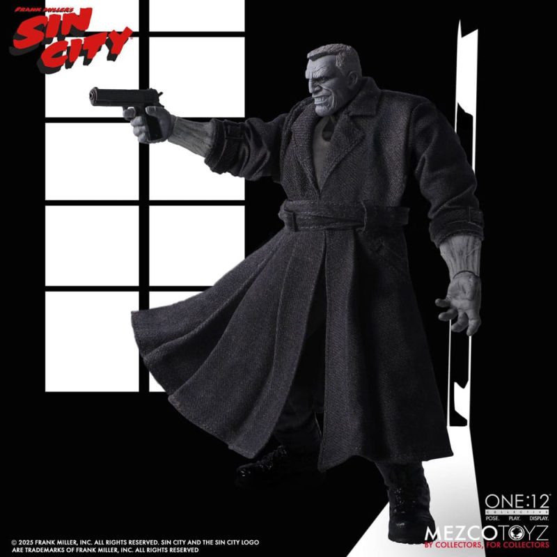 Sin City Action Figure 1/12 Marv 17 cm - immagine 6