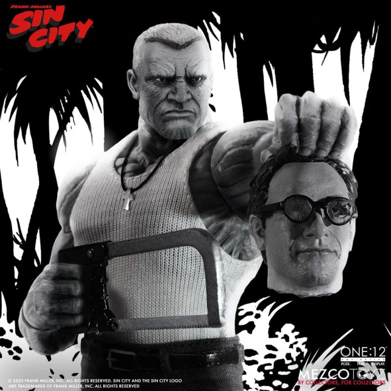 Sin City Action Figure 1/12 Marv 17 cm - immagine 4