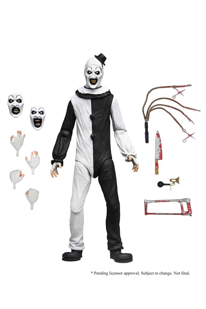 Terrifier Action Figure 1/4 Art the Clown 45 cm