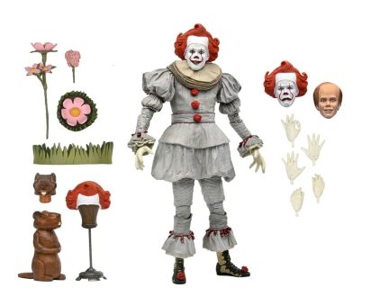It: Welcome To Derry Action Figure Ultimate Bob Gray As Pennywise 18 cm