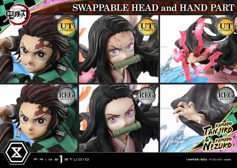 Demon Slayer: Kimetsu no Yaiba Concept Masterline Series Statue 1/6 Nezuko & Tanjiro Ultimate Bonus Ver. 56 cm - immagine 5