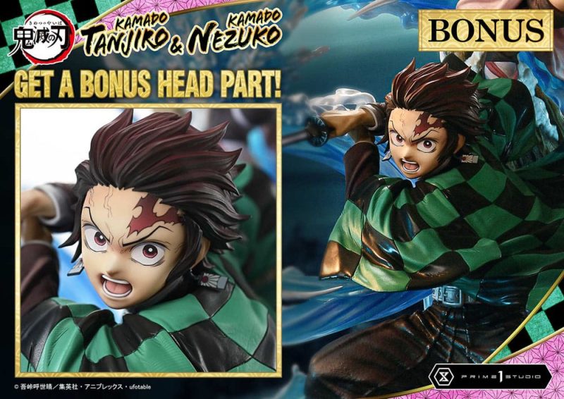 Demon Slayer: Kimetsu no Yaiba Concept Masterline Series Statue 1/6 Nezuko & Tanjiro Ultimate Bonus Ver. 56 cm - immagine 8