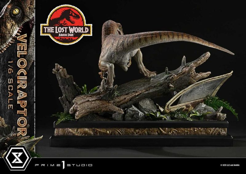 Jurassic Park II Legacy Museum Collection Statue 1/6 Velociraptor 41 cm - immagine 2