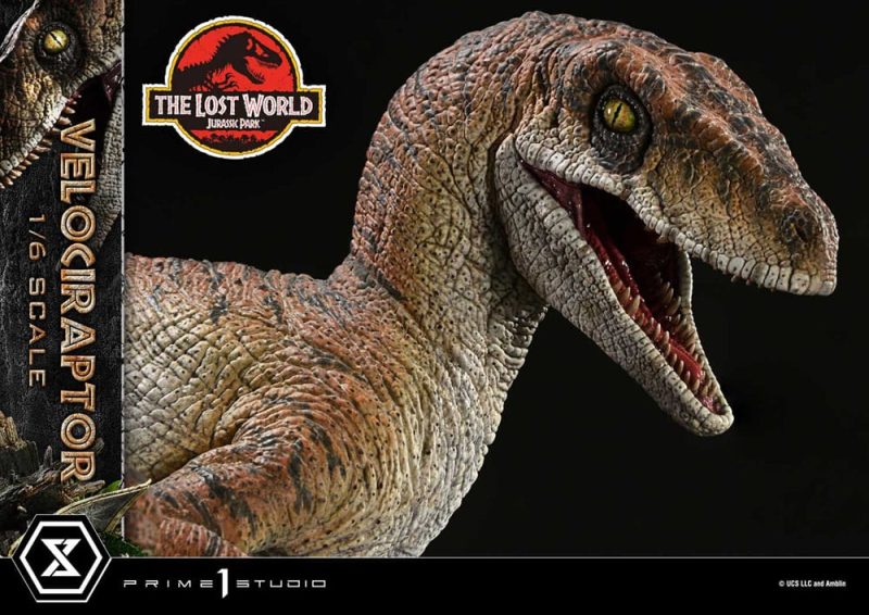 Jurassic Park II Legacy Museum Collection Statue 1/6 Velociraptor 41 cm - immagine 5