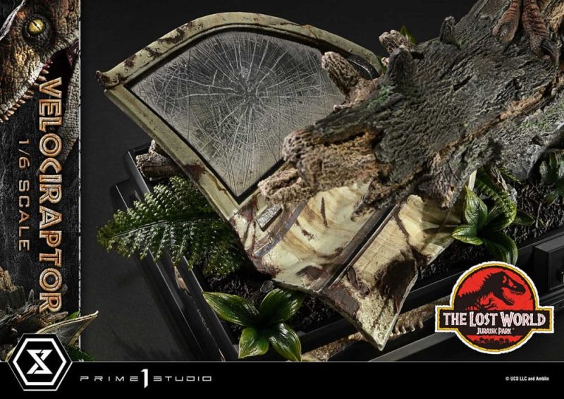 Jurassic Park II Legacy Museum Collection Statue 1/6 Velociraptor 41 cm - immagine 6