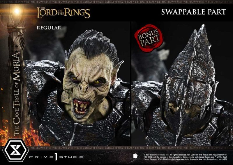 The Lord of the Rings Premium Masterline Series Statue 1/6 Cave Troll of Moria Bonus Version 91 cm - immagine 2