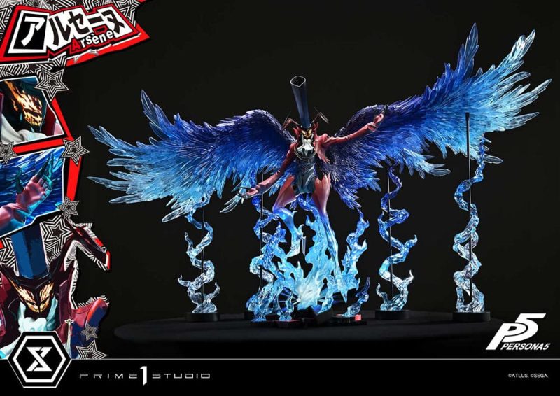 Persona 5 Premium Masterline Series Statue 1/4 Arsène Bonus Version 96 cm - immagine 3