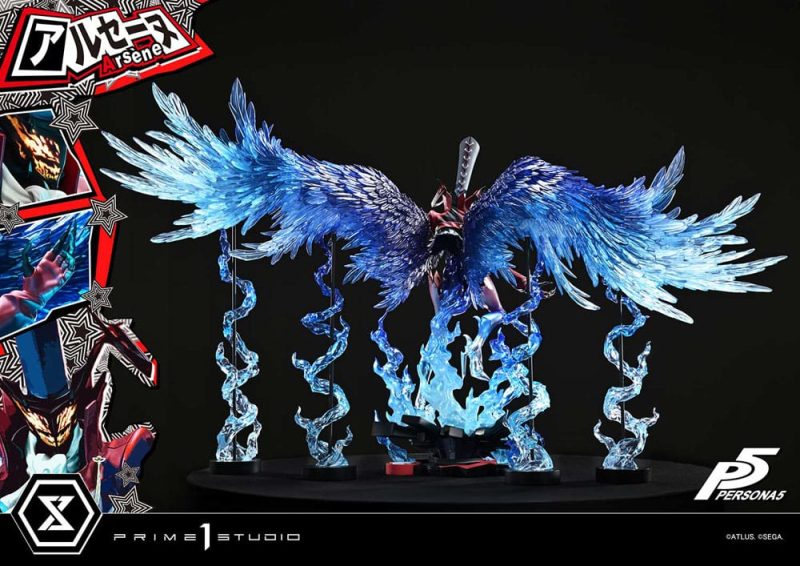 Persona 5 Premium Masterline Series Statue 1/4 Arsène Bonus Version 96 cm - immagine 4
