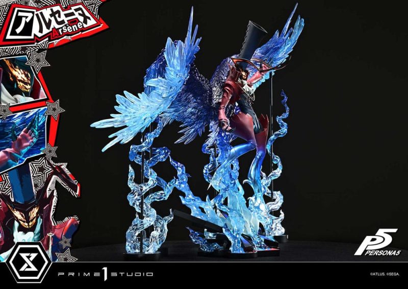 Persona 5 Premium Masterline Series Statue 1/4 Arsène Bonus Version 96 cm - immagine 5