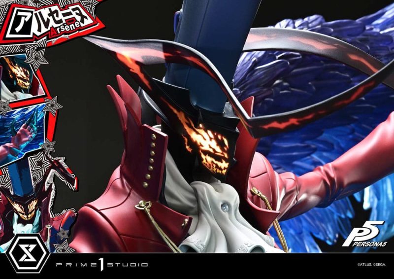 Persona 5 Premium Masterline Series Statue 1/4 Arsène Bonus Version 96 cm - immagine 7