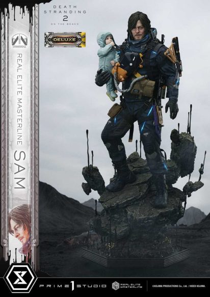 Death Stranding 2: On the Beach Real Elite Masterline Series Statue 1/3 Sam Deluxe Version 83 cm