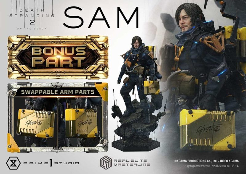 Death Stranding 2: On the Beach Real Elite Masterline Series Statue 1/3 Sam Deluxe Bonus Version 83 cm - immagine 9