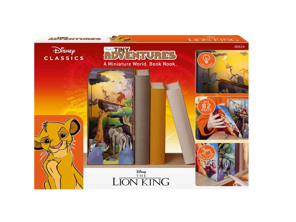 Disney Tiny Adventures Book Nook Mini Diorama The Lion King 23 cm - immagine 3