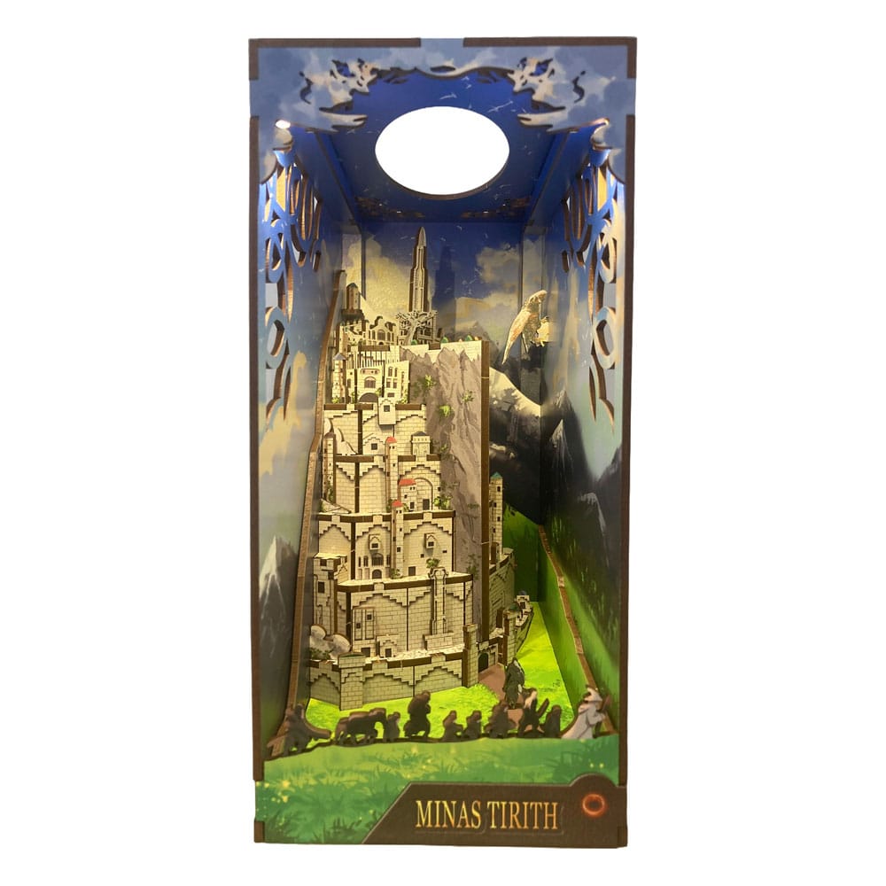 The Lord of the Rings Tiny Adventures Book Nook Mini Diorama Minas Tirith 23 cm - immagine 5