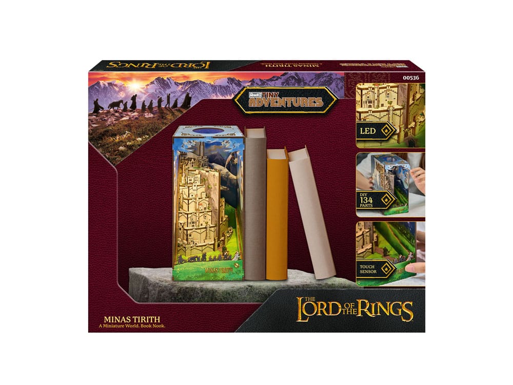 The Lord of the Rings Tiny Adventures Book Nook Mini Diorama Minas Tirith 23 cm - immagine 3
