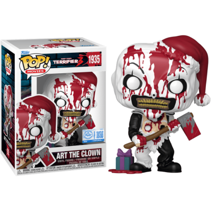 Terrifier 3 Pop! Vinyl Figure Art The Clown Limited 9 cm