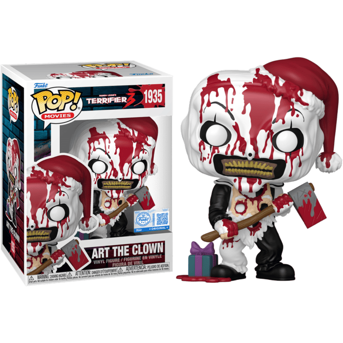 Terrifier 3 Pop! Vinyl Figure Art The Clown Limited 9 cm